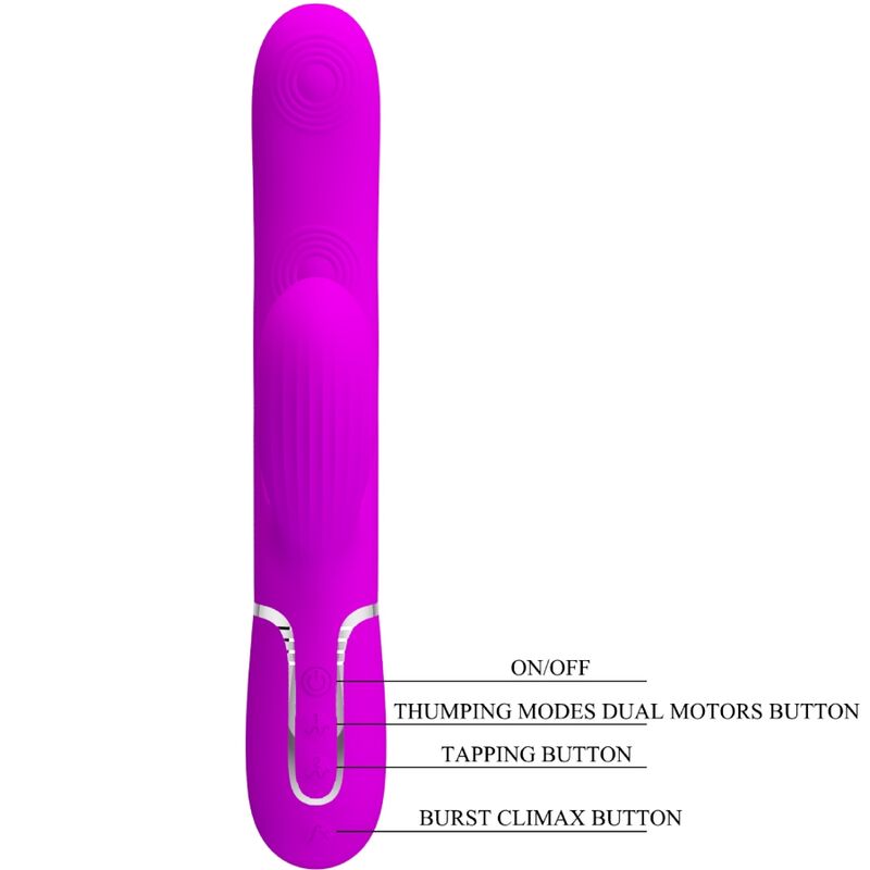 Pretty Love Perlita vibratore rabbit viola punto G