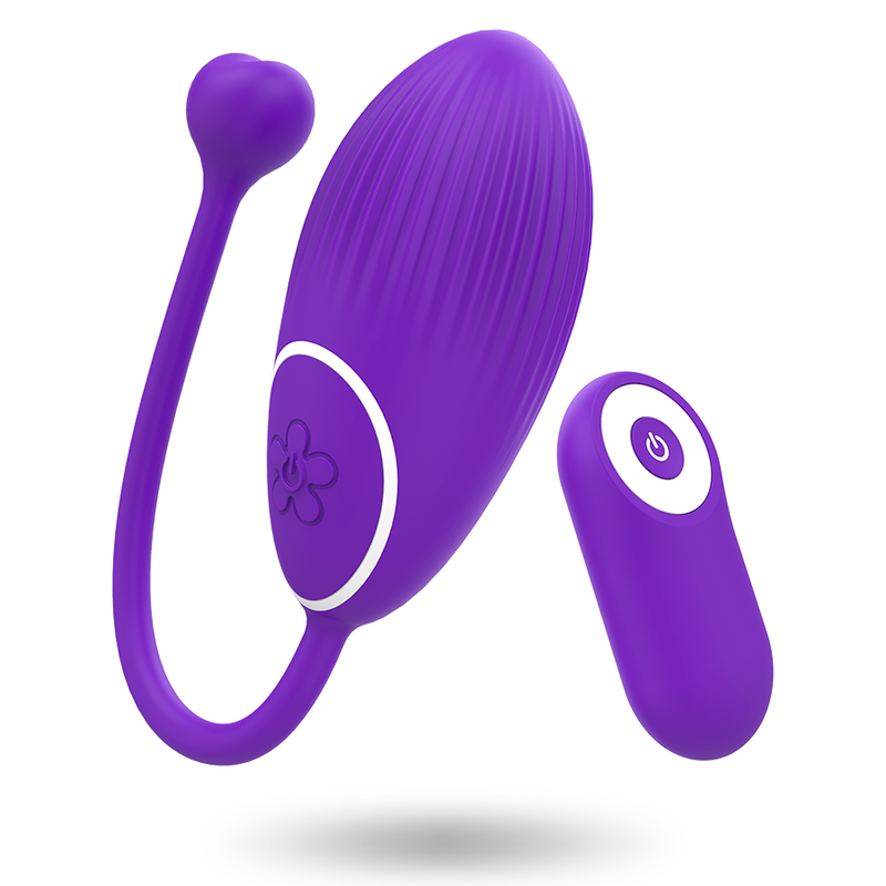 Galatea Otto vibratore coppia telecomando 10 modi lilla