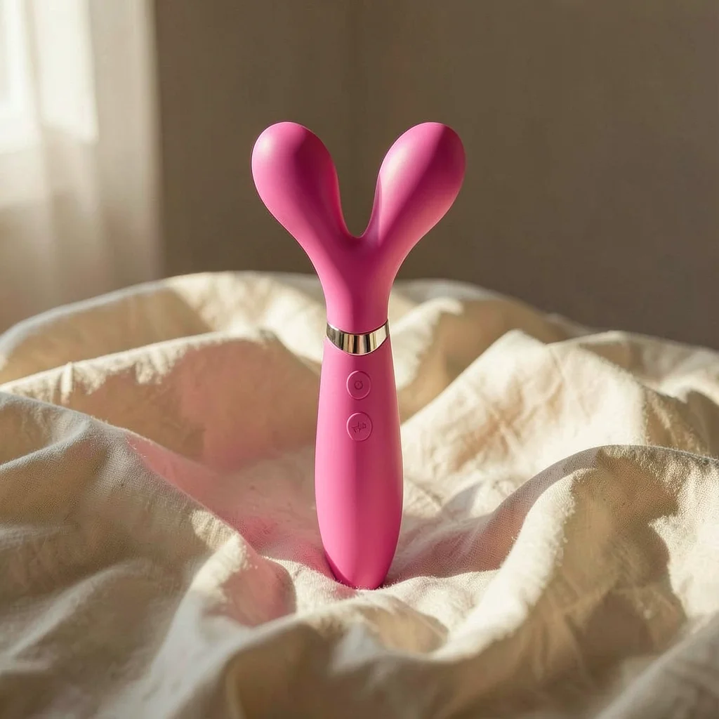 Armony Y-Wand stimolatore clitoride fucsia doppia testa