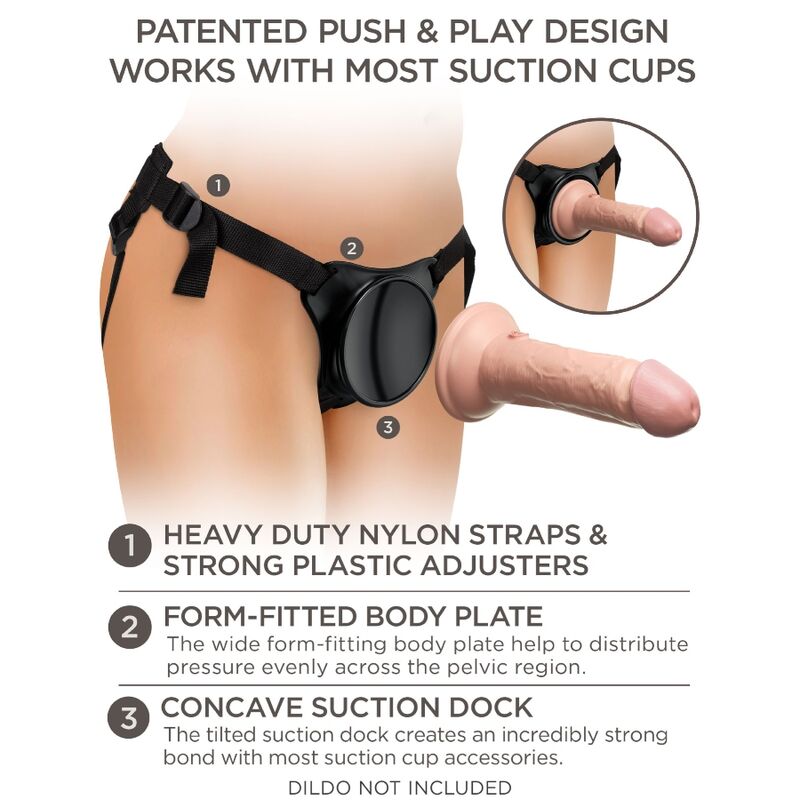Pipedream King Cock Elite Body Dock imbracatura base