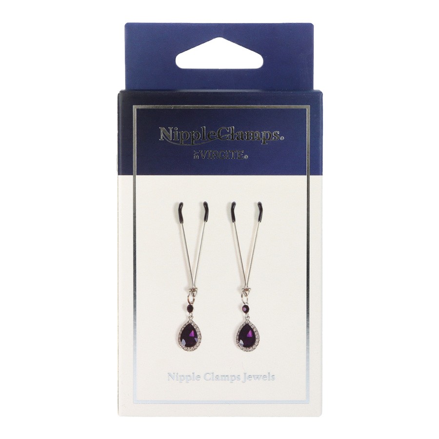 Virgite Love Hit 8 pinze per capezzoli set 2 pezzi