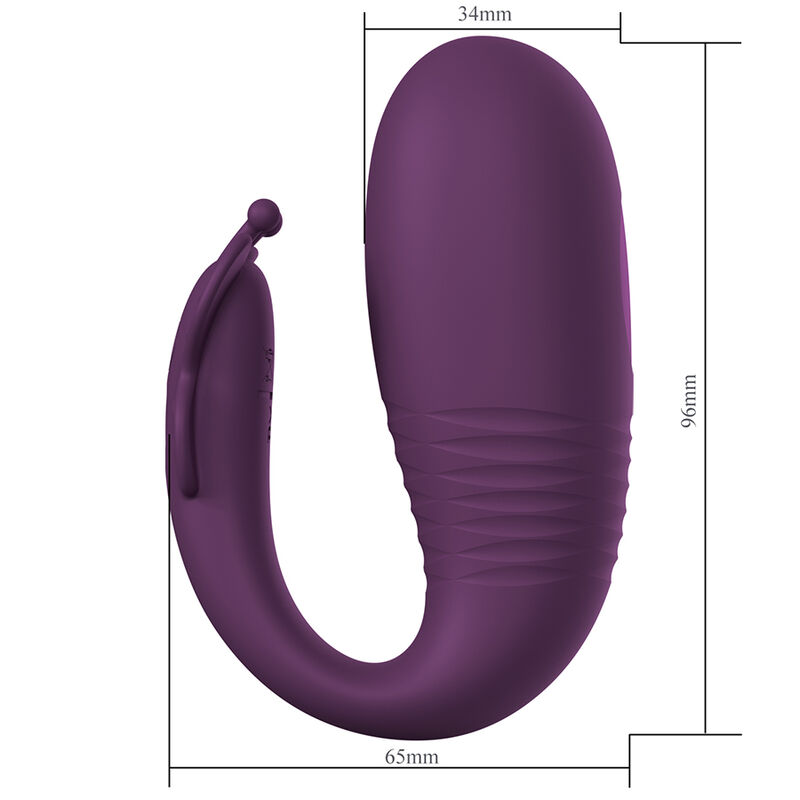 Pretty Love Klay vibratore con app clitoride