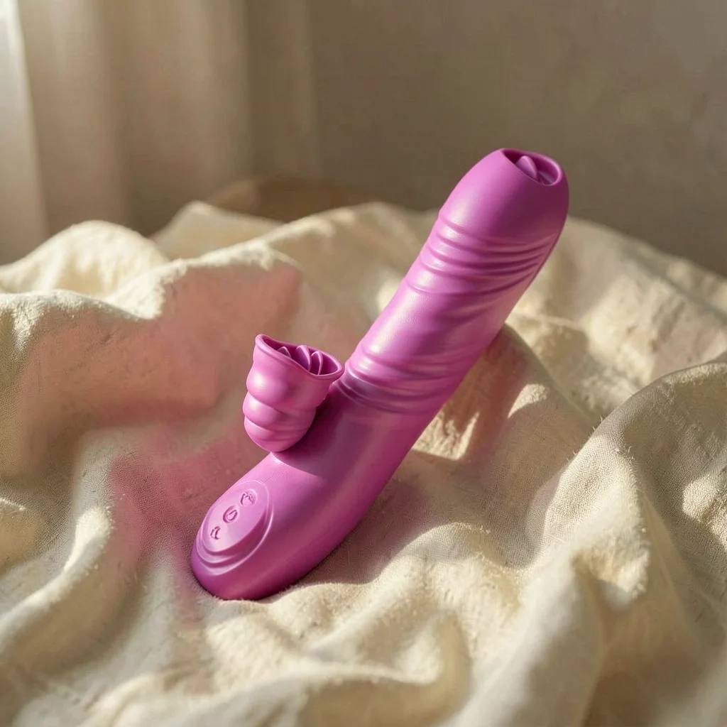 Armony Angelia Doppia vibratore viola riscaldante