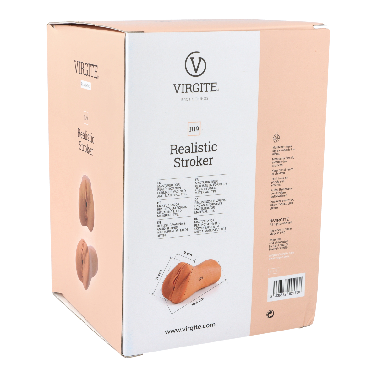 Love Hit by Virgite R19 masturbatore vagina flesh realistico