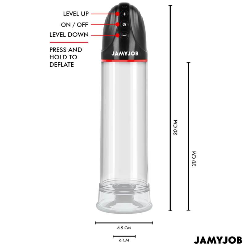 Jamyjob Xpand pompa per pene in silicone 3 intensità
