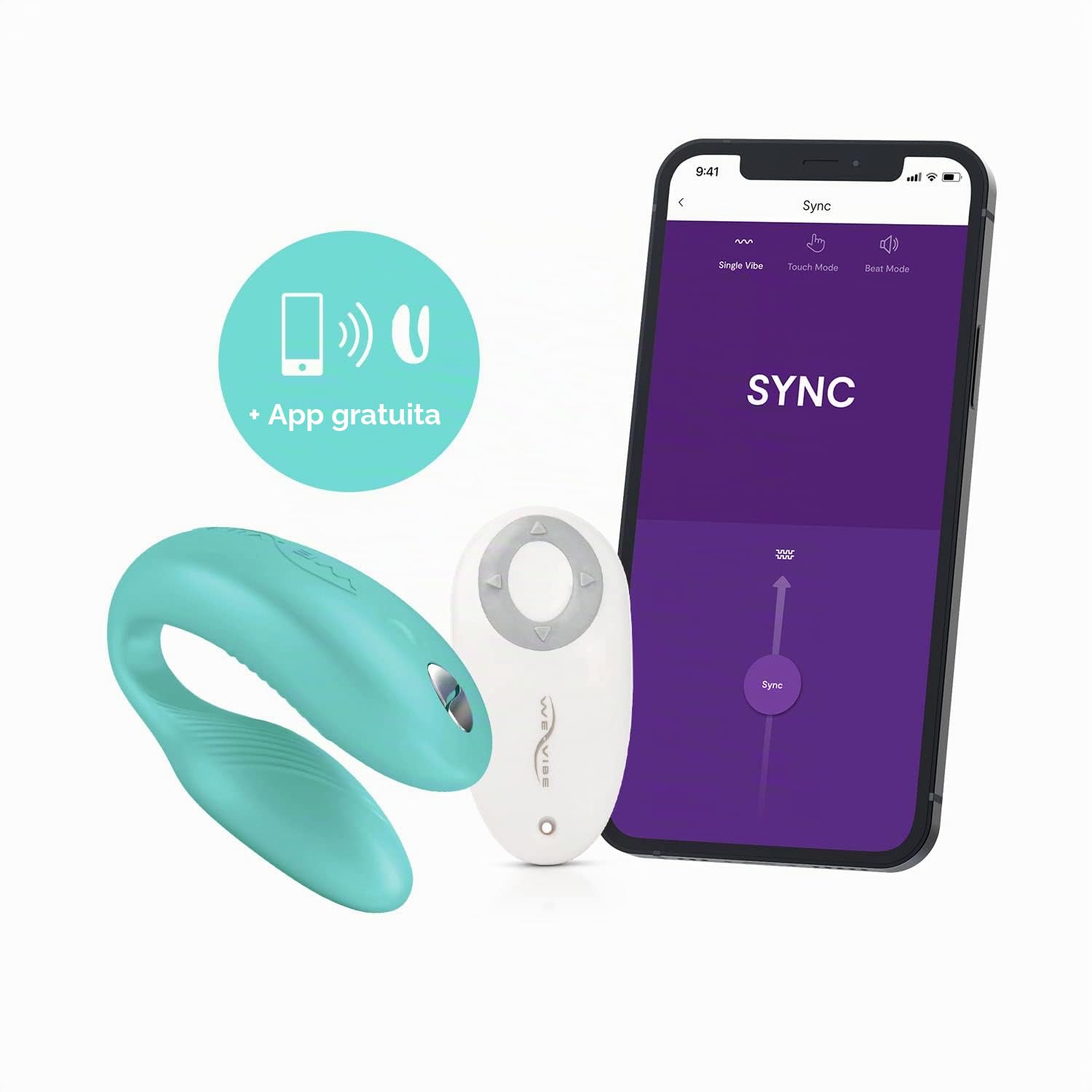We-Vibe Sync 1 vibratore per coppie acqua punto G
