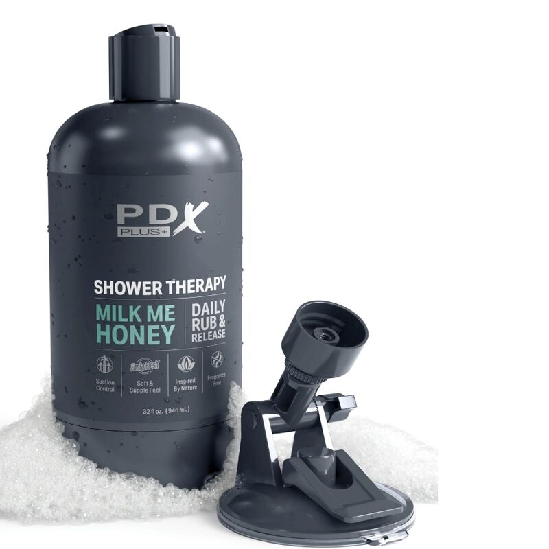 PDX Plus Shower Therapy Milk Me Honey masturbatore discreto chiaro