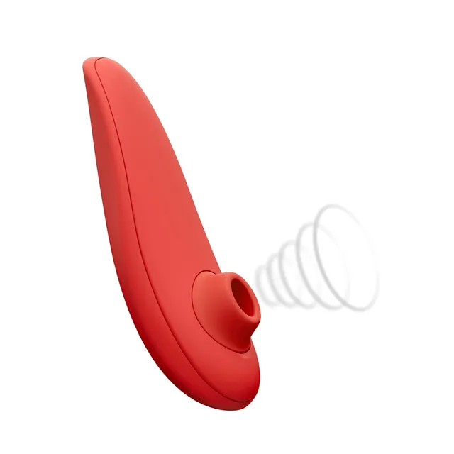 Womanizer Classic 2 Special Edition stimolatore Vivid Red +lube
