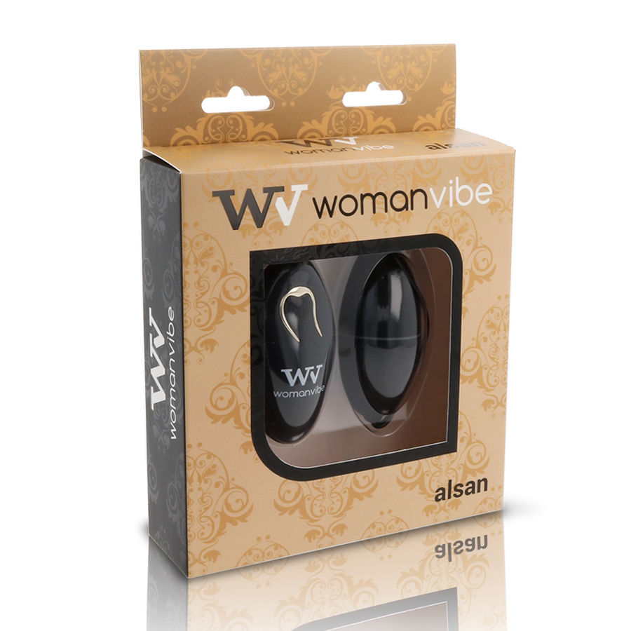 Frutille Womanvibe Alsan Egg uovo vibrante nero telecomando