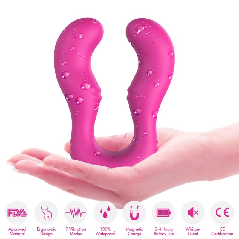 Armony Seraph rabbit vibratore fucsia con telecomando