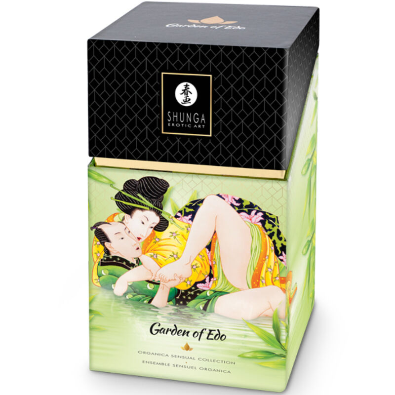 Shunga Edo Garden kit massaggio bio 5 pezzi