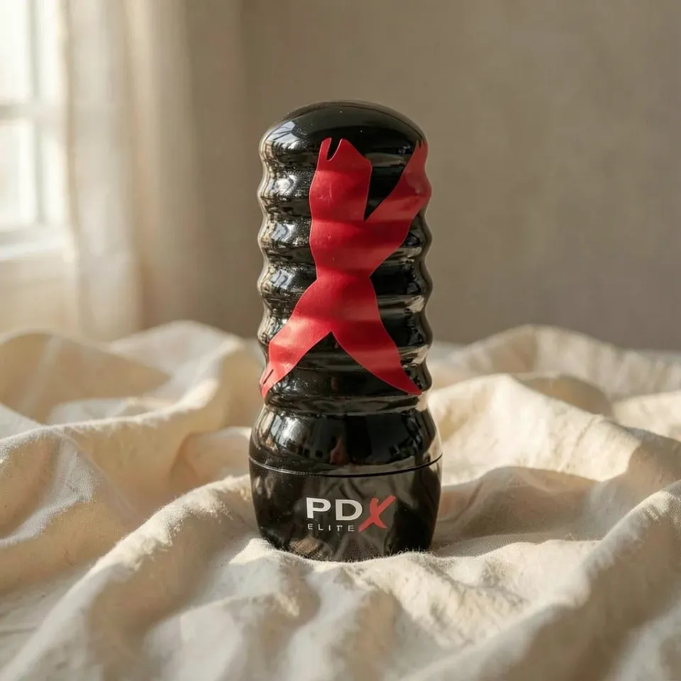 PDX Elite Air-Tight Stroker masturbatore aspirazione