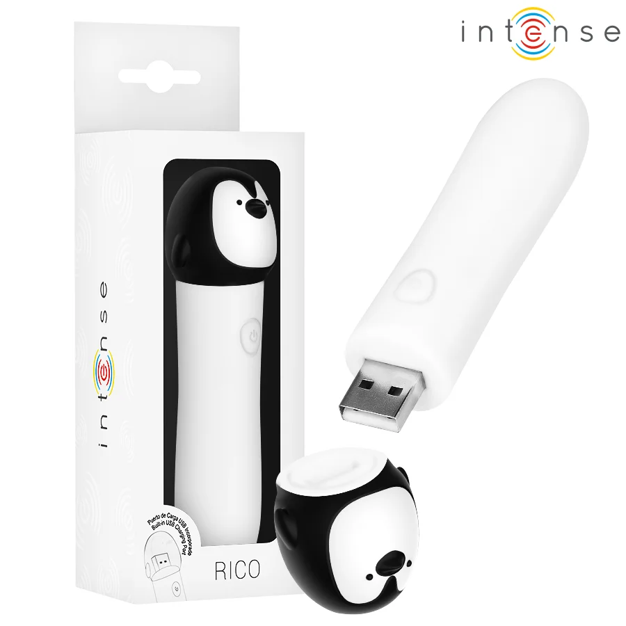 Intense Rico vibratore clitorideo bianco 8 modalità