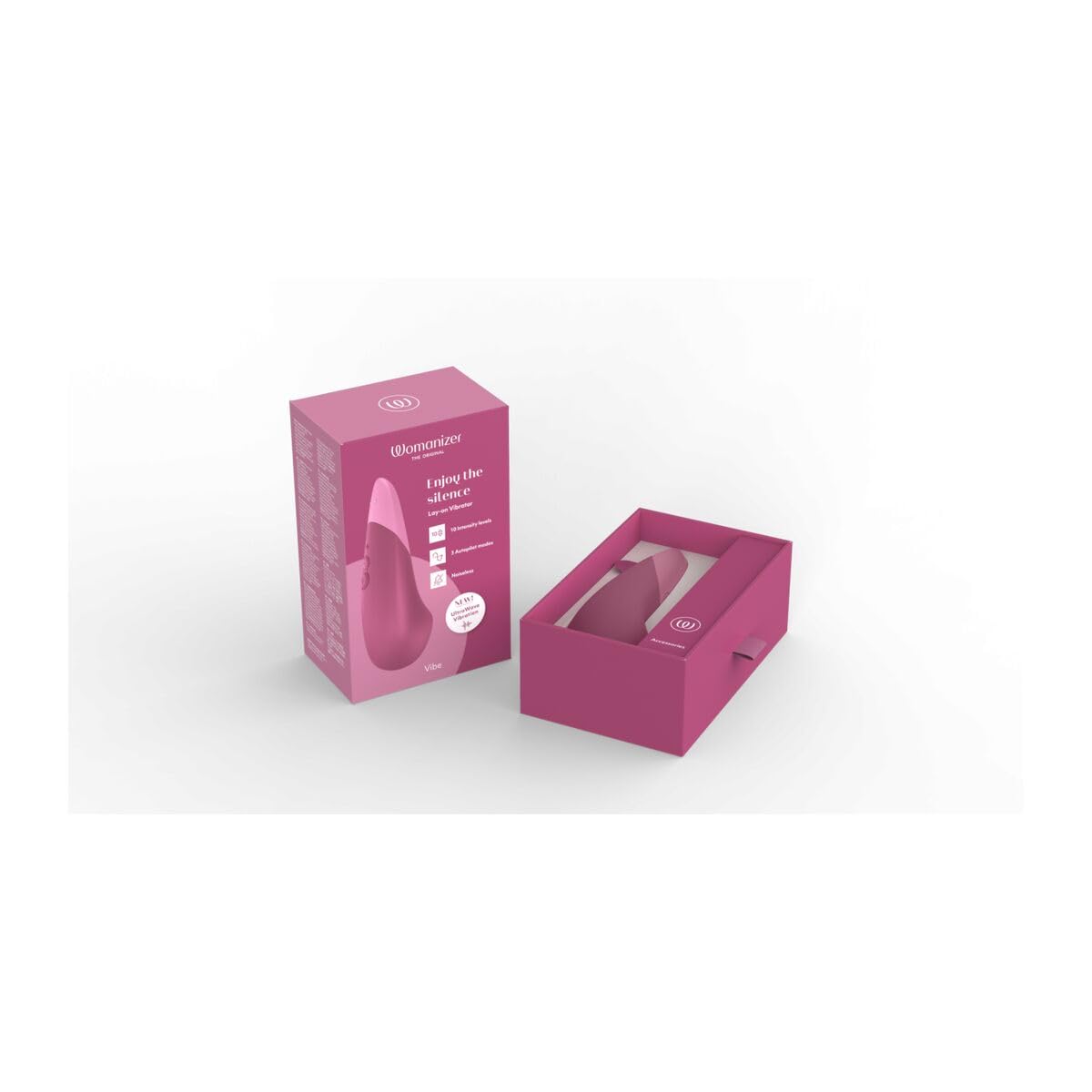 Womanizer Mini vibratore clitoride rosa resistente all'acqua