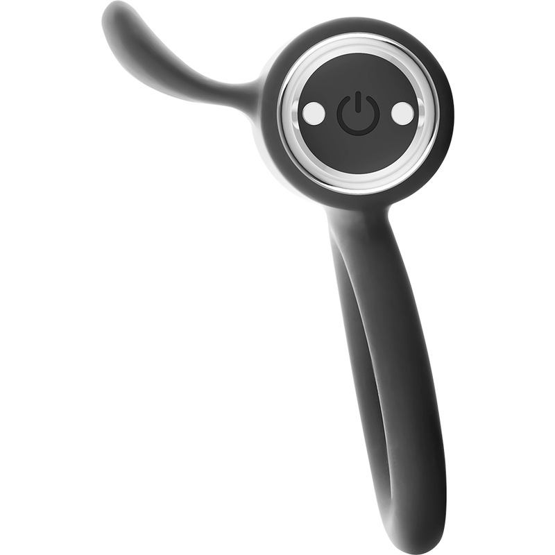 Black&Silver Cameron anello vibrante argento clitoride 10 modi