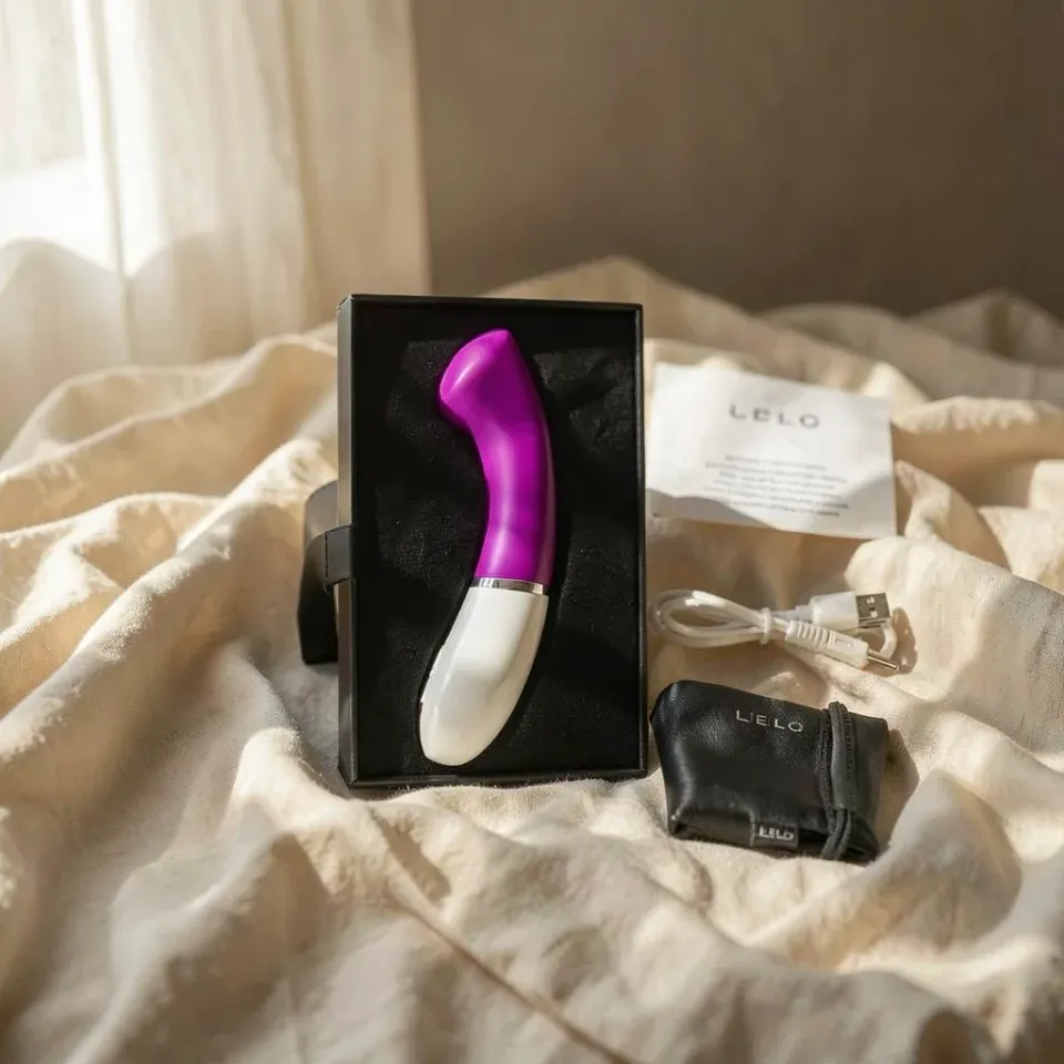 Lelo Gigi 3 vibratore punto G rosa silicone ricaricabile