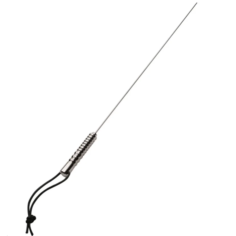 Metal Hard Bacchetta in Acciaio Frustino BDSM 75 cm