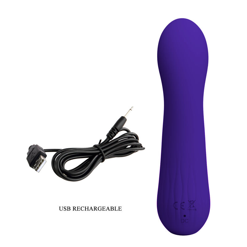 Pretty Love Faun vibratore punto G viola 12 modi