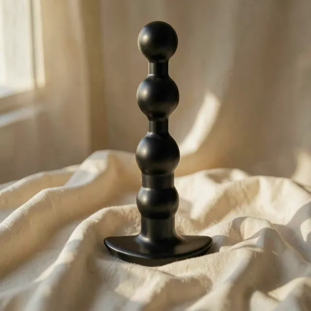 Anal Fantasy Elite palline anali vibranti ricaricabili nere