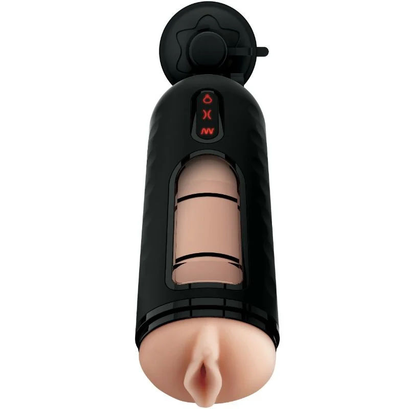 PDX Elite Mega Milker masturbatore vibrante a compressione