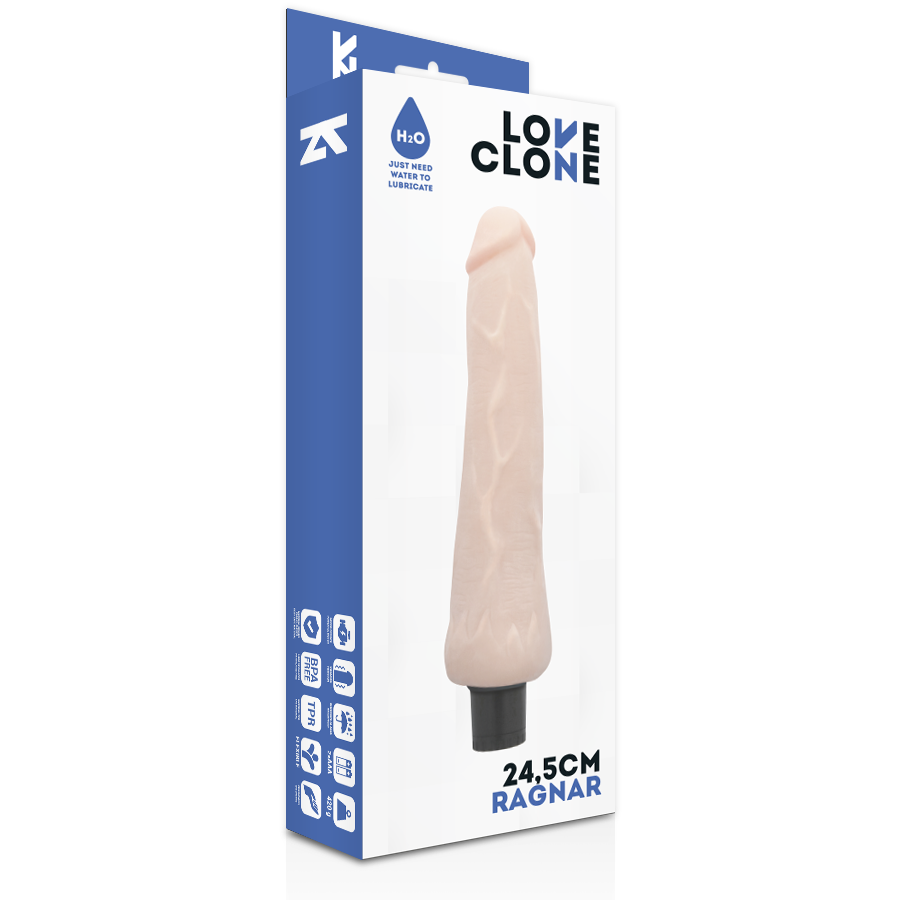 LoveClone Ragnar vibratore realistico autolubrificante