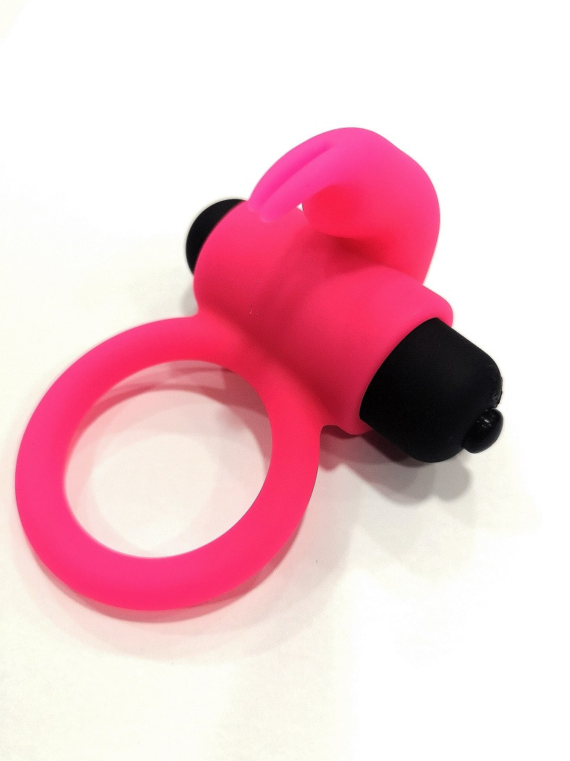 Love Hit by Virgite E9 anello vibratore rosa silicone