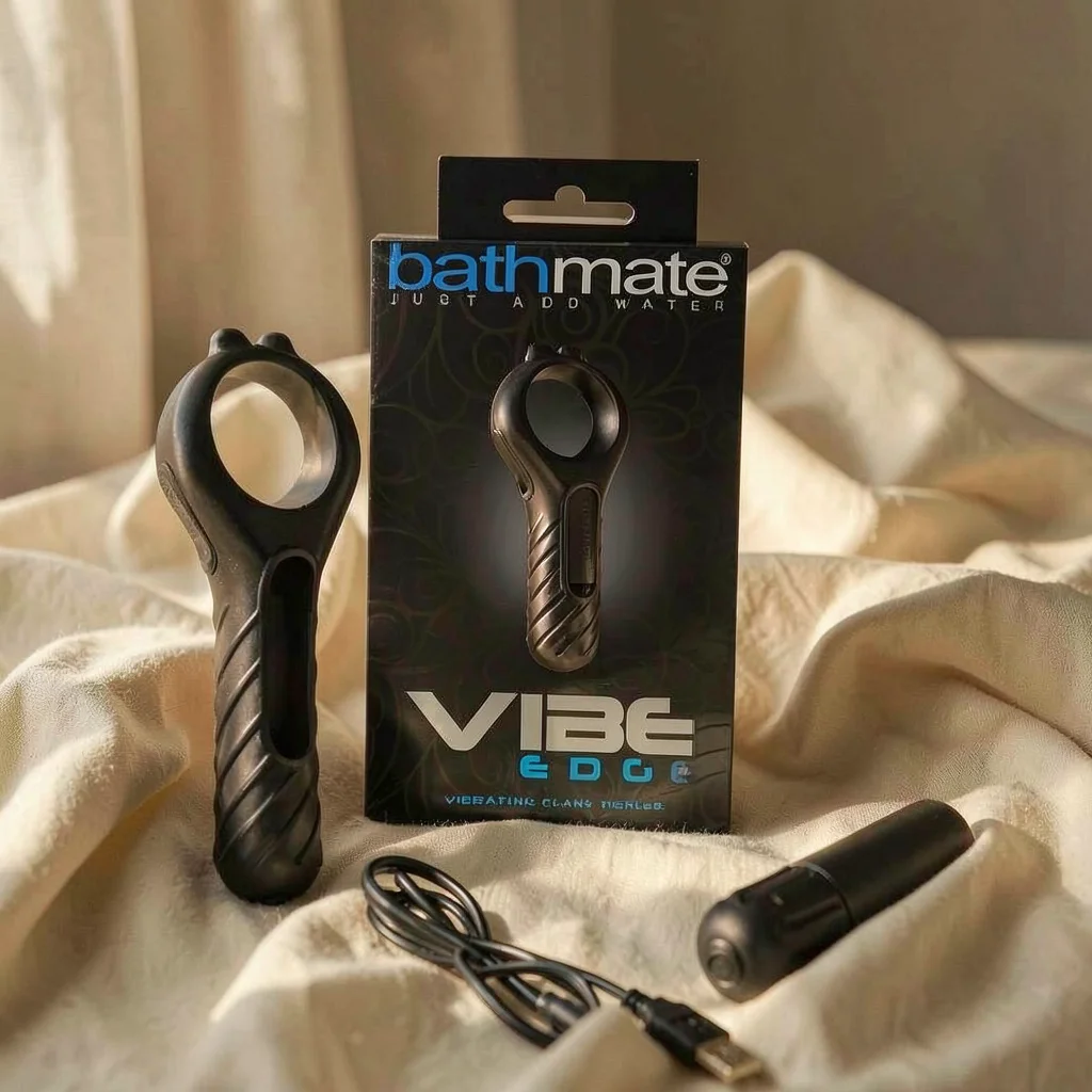 Bathmate Vibe Edge anello vibrante silicone 10 modi