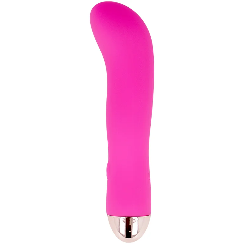 Dolce Vita Due Rosa vibratore rosa silicone 13,2 cm