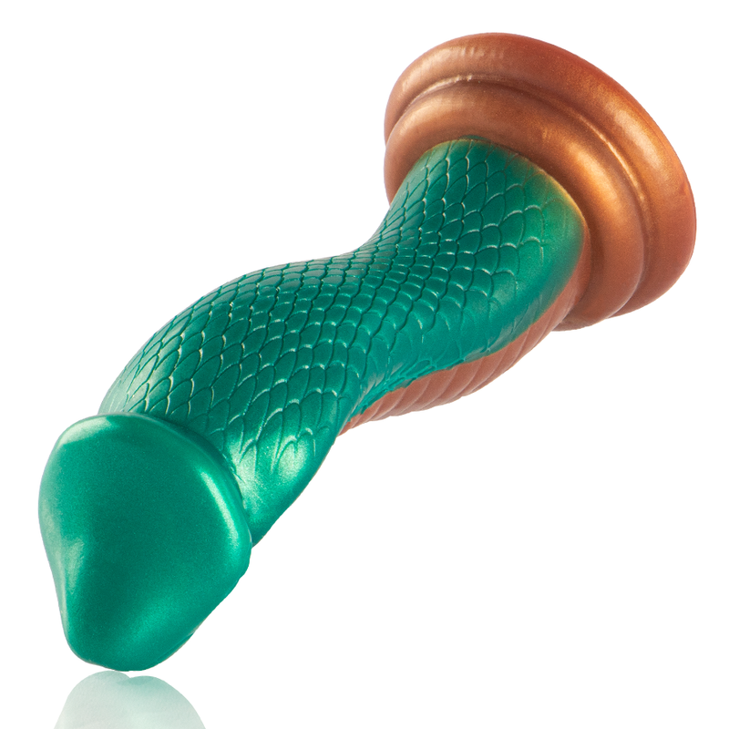 Epic Cybersilicock Python dildo in silicone verde 20,5 cm