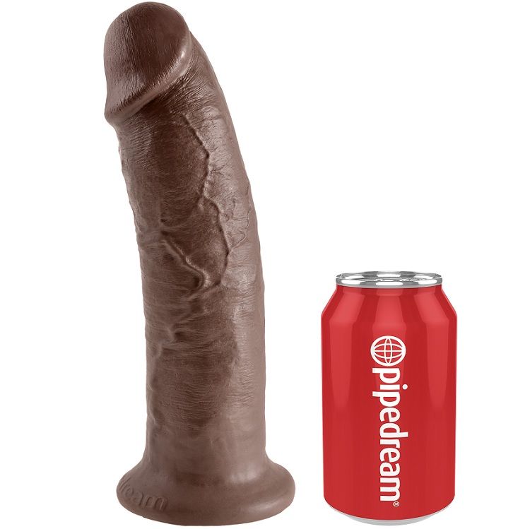 Pipedream King Cock 25,4 cm dildo realistico marrone ventosa