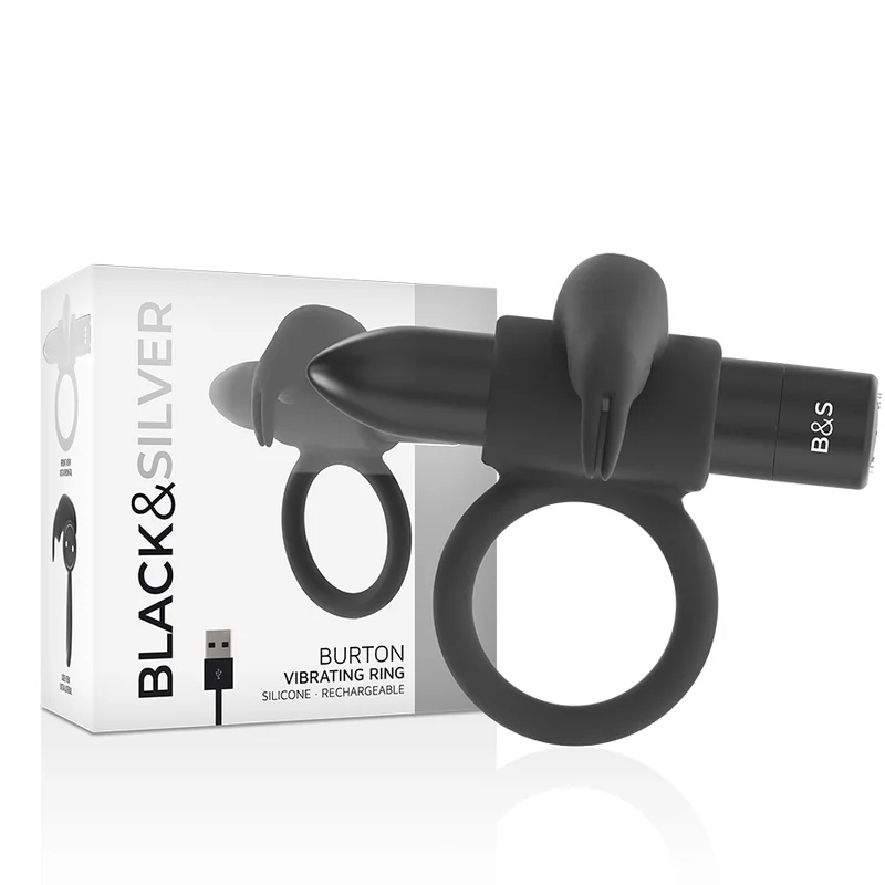 Frutille Black&Silver Burton anello vibrante nero 10 modi