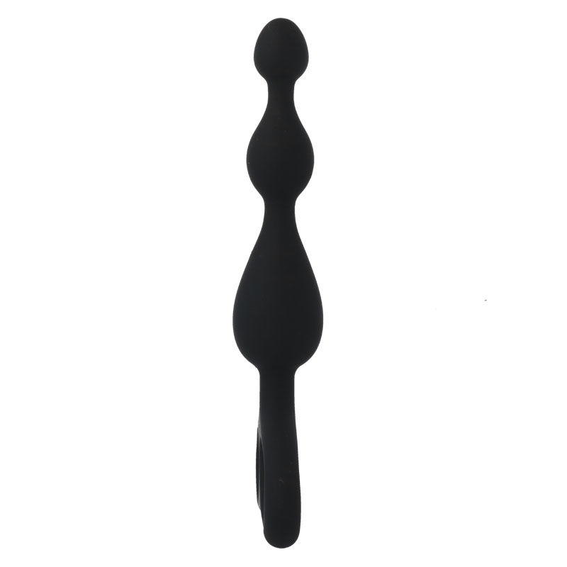 Intense Danti Nero plug anale silicone morbido