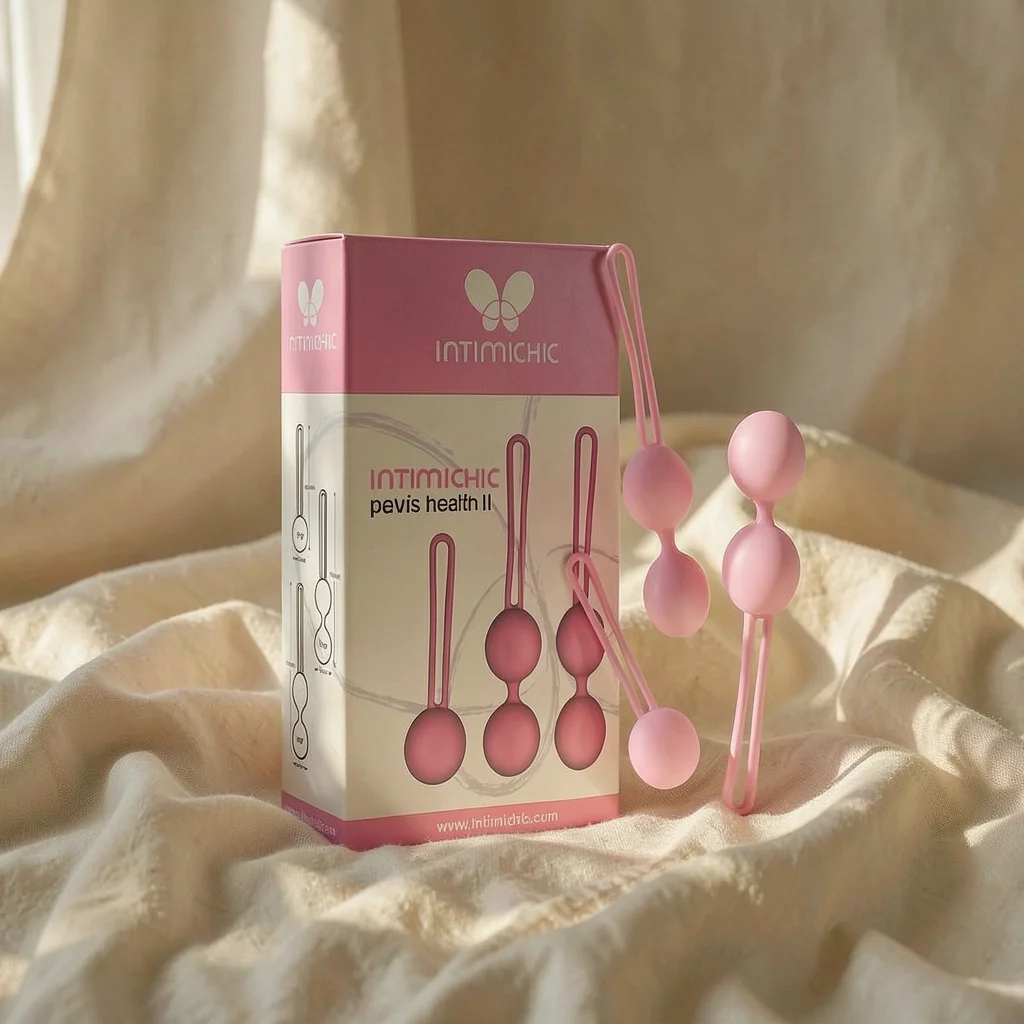 Intimichic Pelvis Health II palline kegel silicone kit 3 pz