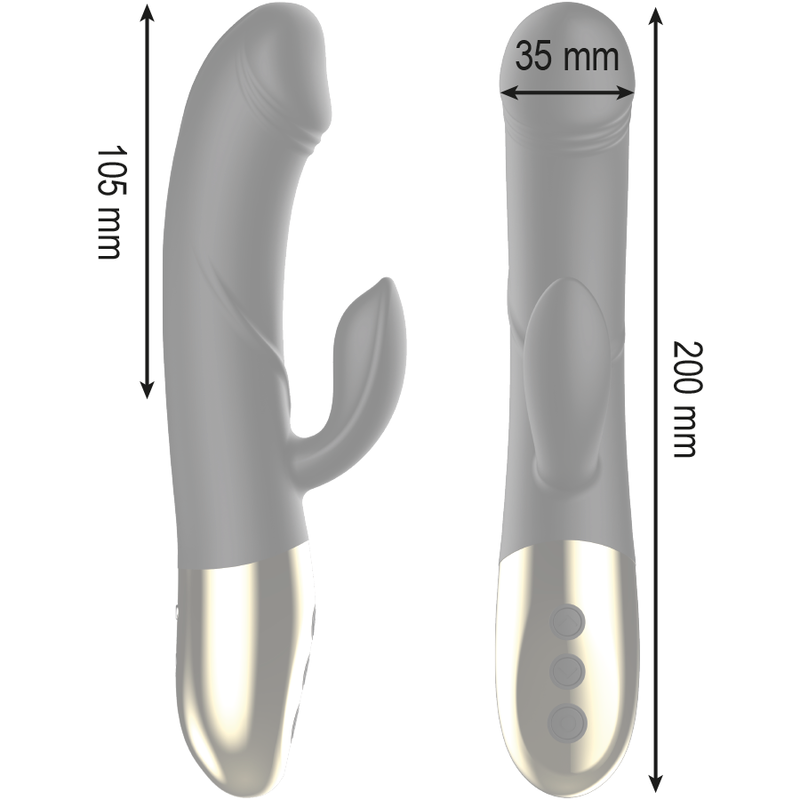 Ibiza Heating Rabbit vibratore rabbit riscaldante
