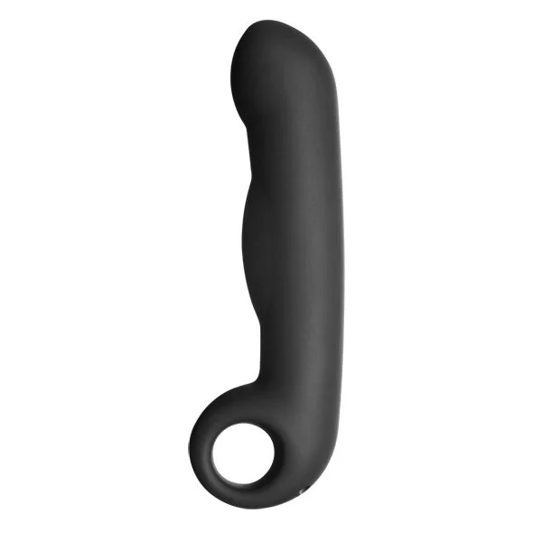 ElectraStim Silicone Noir Ovid dildo elettrostimolazione bipolare