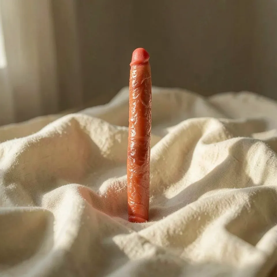 ToyJoy Get Real Skin 46 cm dildo doppia densità caramello