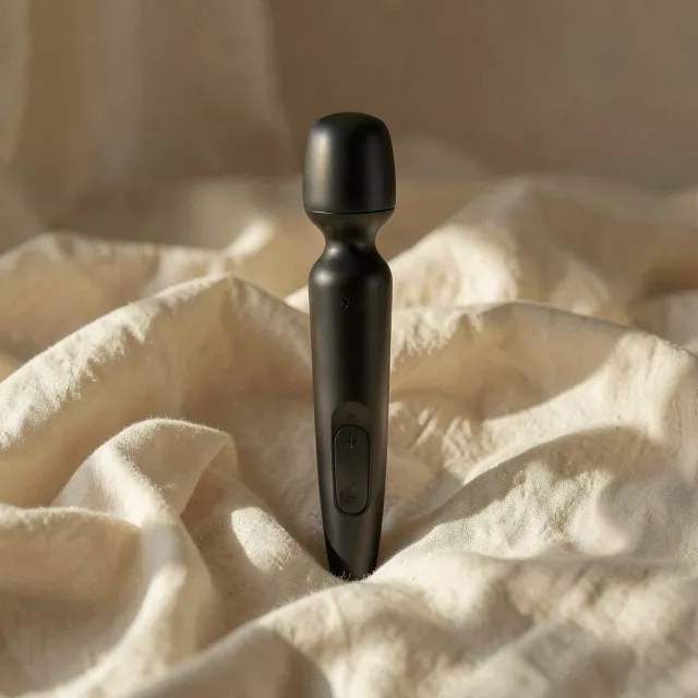 Satisfyer Wand-erland vibratore wand nero XXL silicone