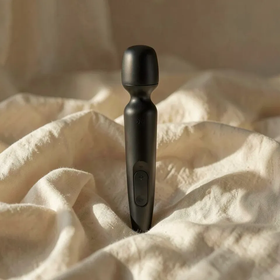 Satisfyer Wand-erland vibratore wand nero XXL silicone