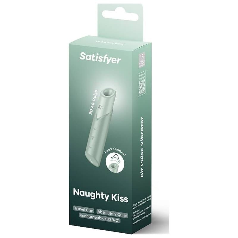 Frutille Naughty Kiss Wave stimolatore clitoride acquamarina