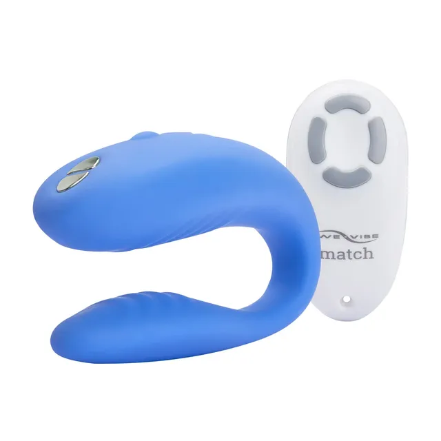 We-Vibe Match vibratore di coppia blu ricaricabile