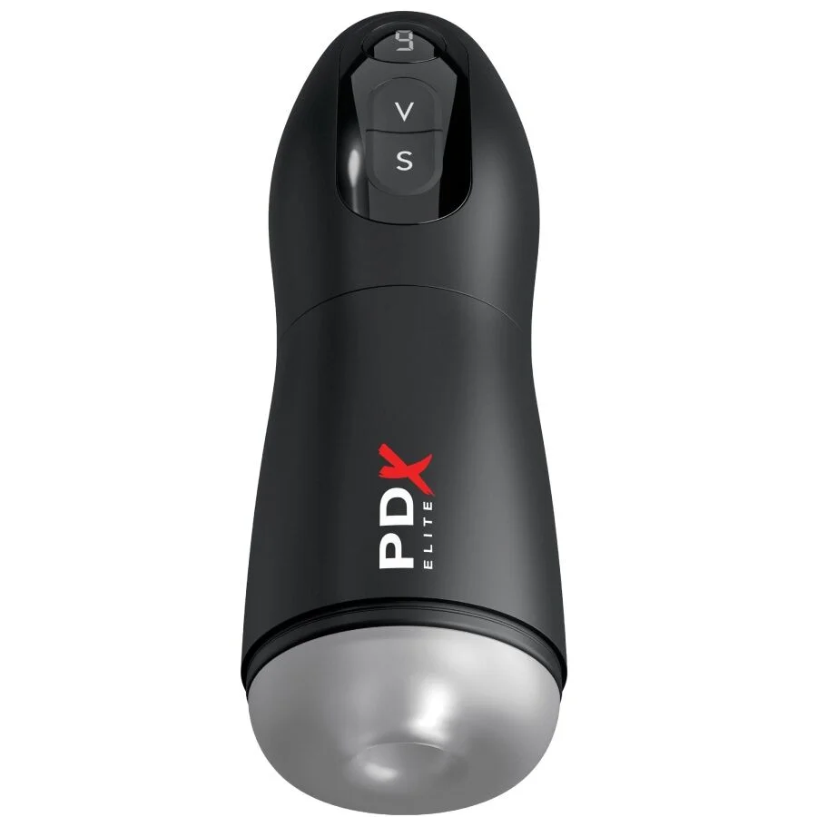 PDX Elite Suck-O-Matic masturbatore aspirante vibrante