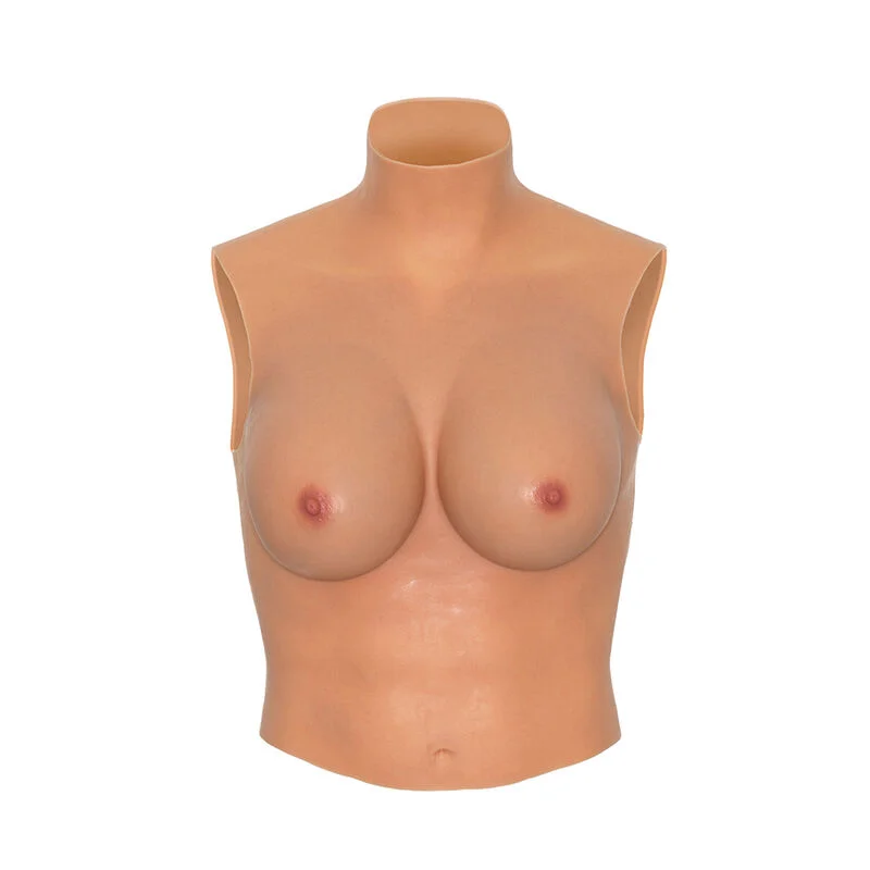 Hidden Desire Alter Ego High Neck Breast Top seno coppa E silicone carne