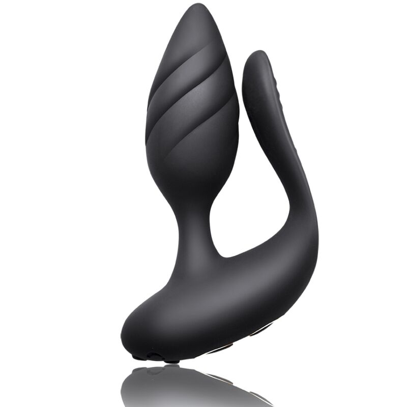 Rocks-Off Cocktail plug vibrante coppia nero 10 livelli