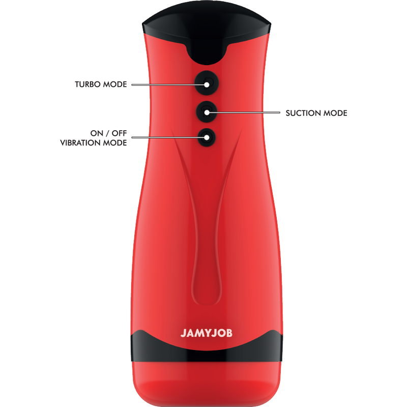 Jamyjob Dameron masturbatore aspirazione vibrazione Turbo