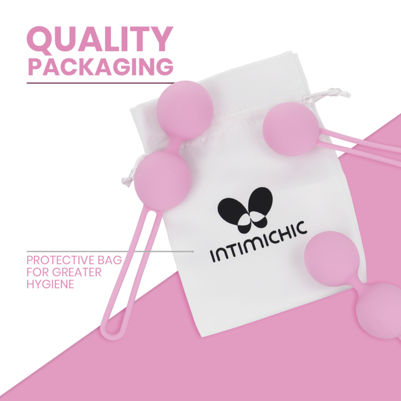Intimichic Pelvis Health II palline kegel silicone kit 3 pz