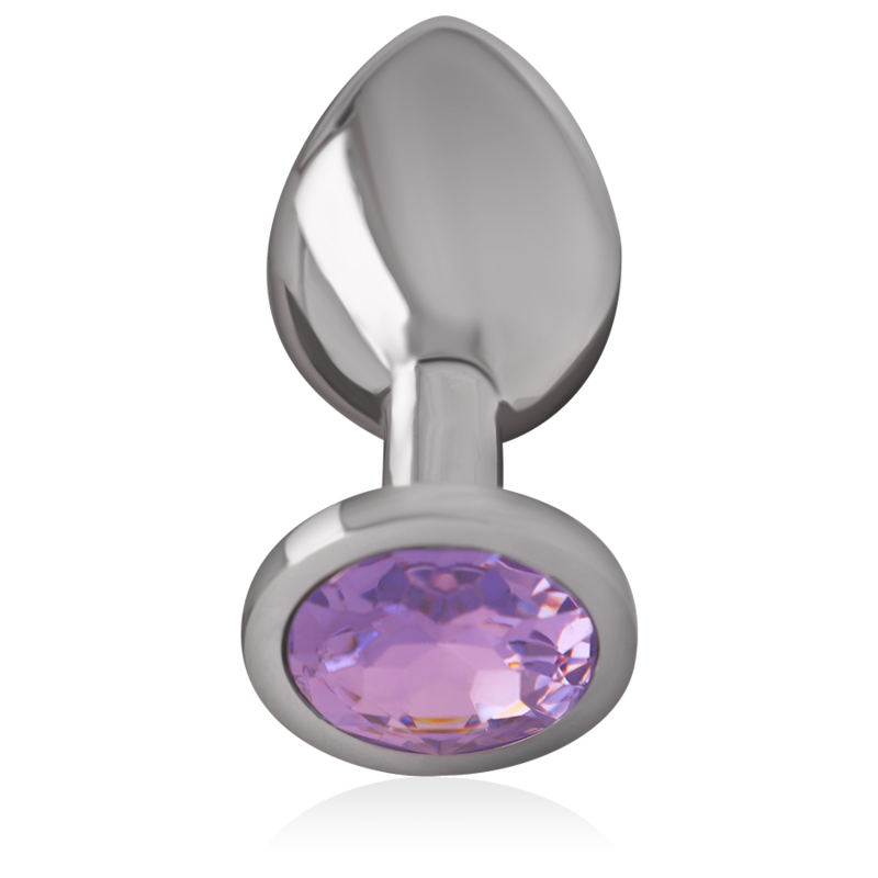 Intense Plug Gioiello Viola L plug anale metallo 9 cm
