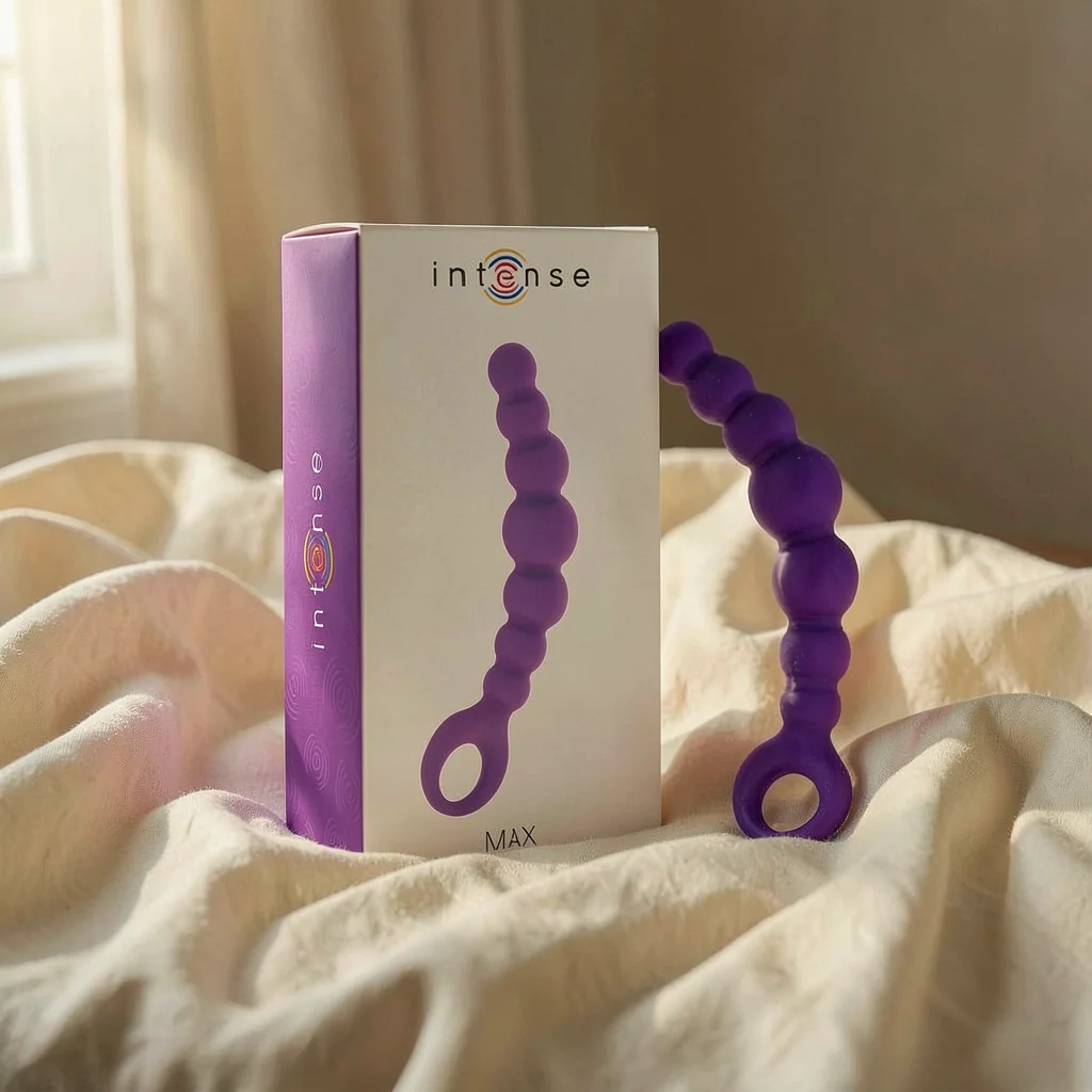 Frutille Intense Anal Max catena anale 8 sfere lilla