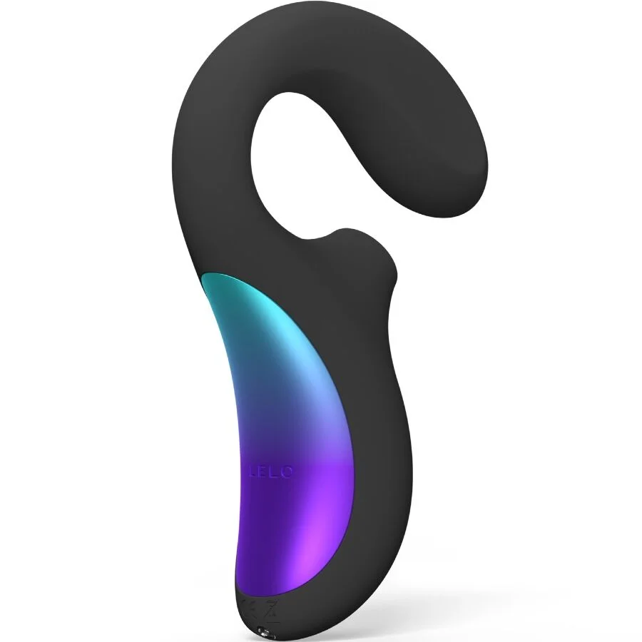 LELO Enigma Wave vibratore succhiaclitoride nero 8 modi