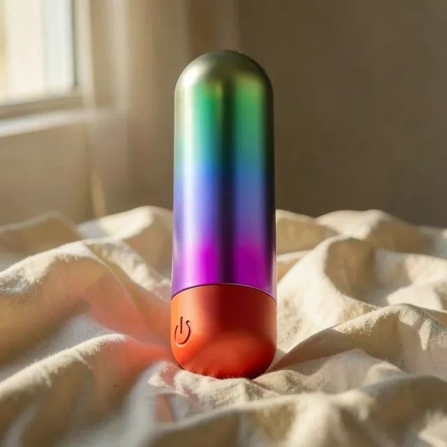 Intense Debbie mini vibratore clitorideo arcobaleno 10 programmi