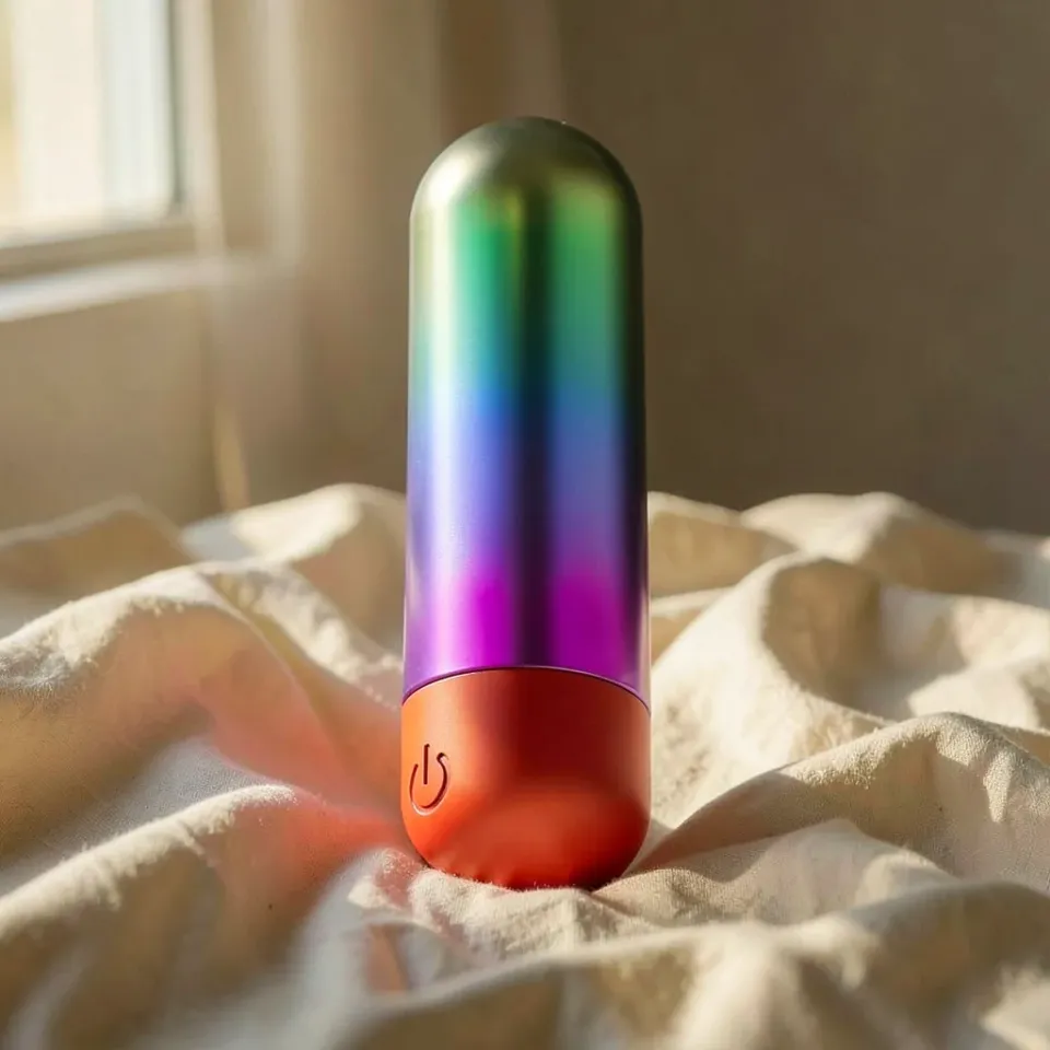 Intense Debbie mini vibratore clitorideo arcobaleno 10 programmi